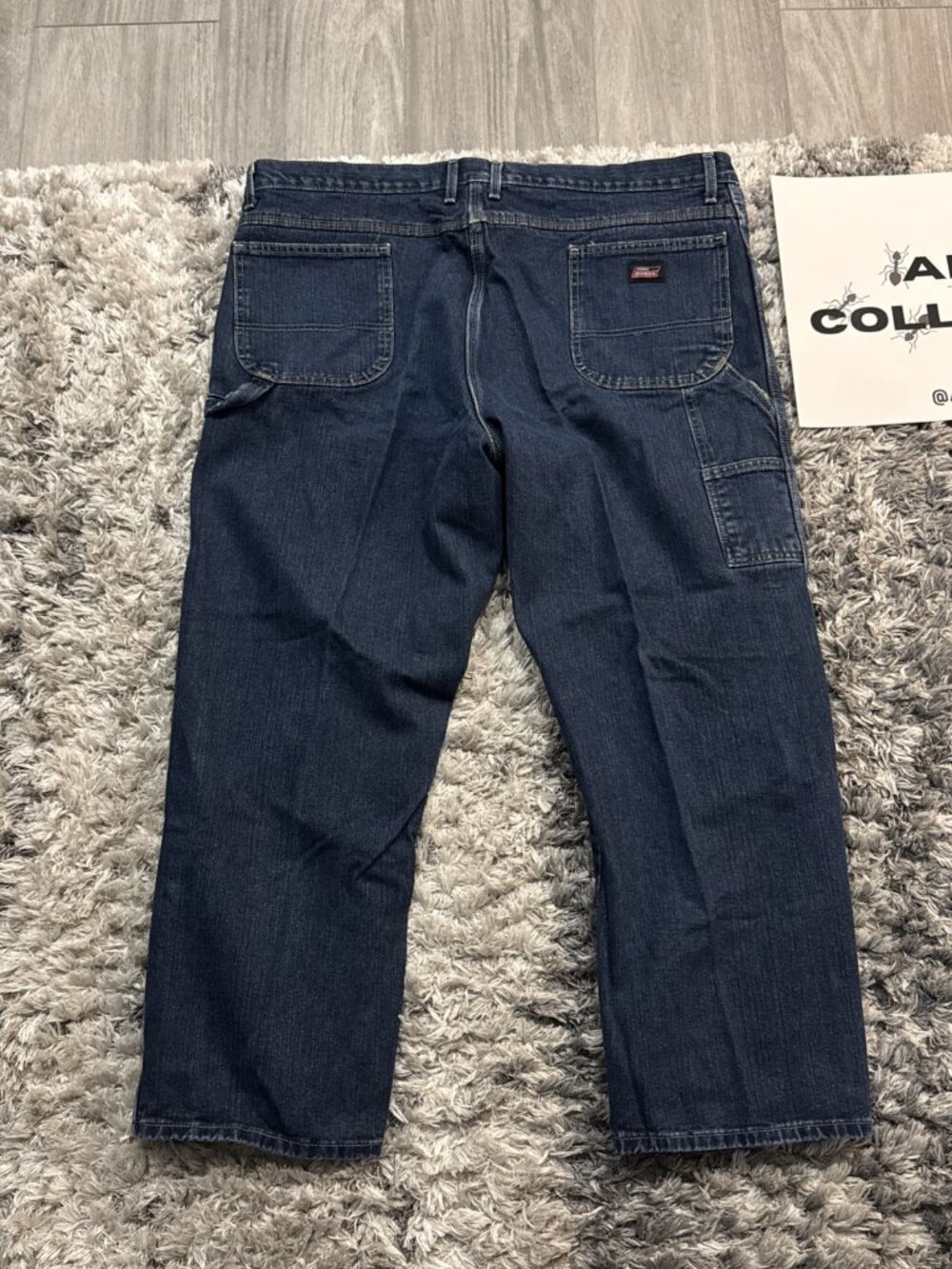Dickies Blue 90 S Carpenter Jeans Workwear Y2K Baggy Men 44X30 Sz 44X30